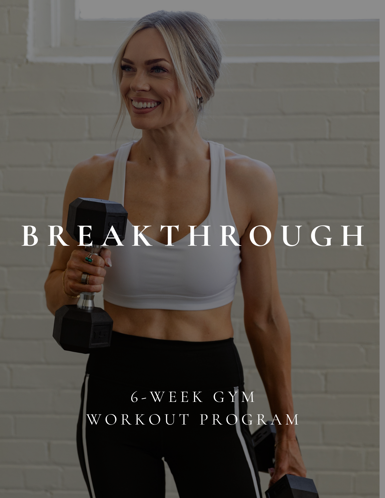 BREAKTHROUGH GYM WORKOUT PROGRAM